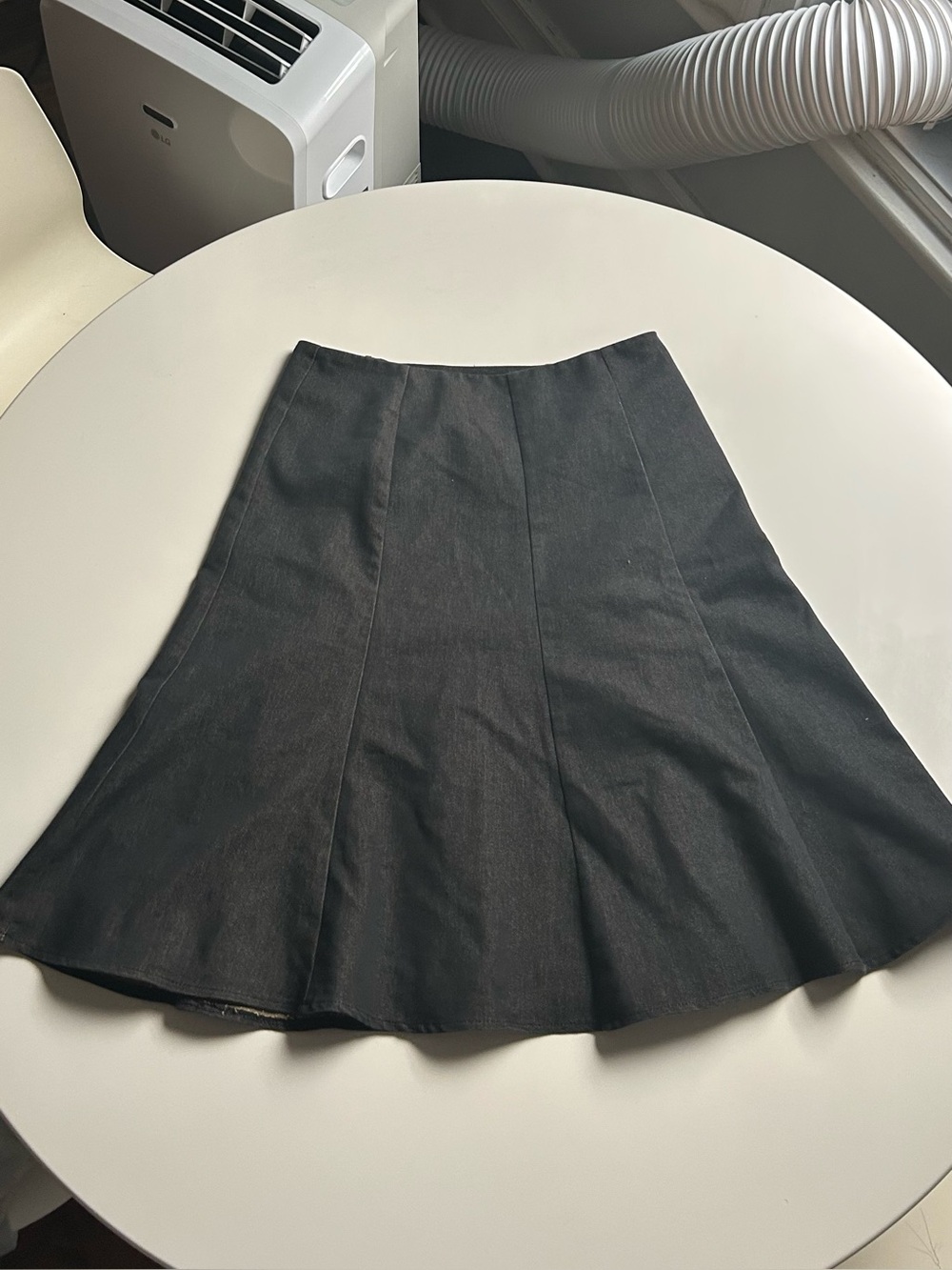 Classic vintage Black A-Line Women's Skirt